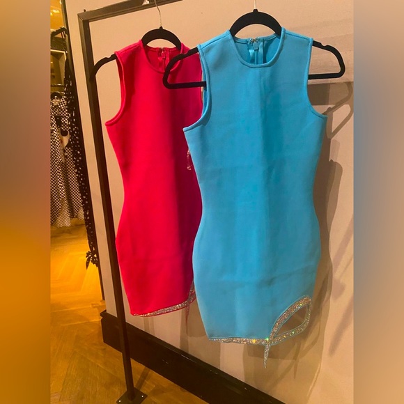 Peekskill blue bandage dress - Picture 3 of 6